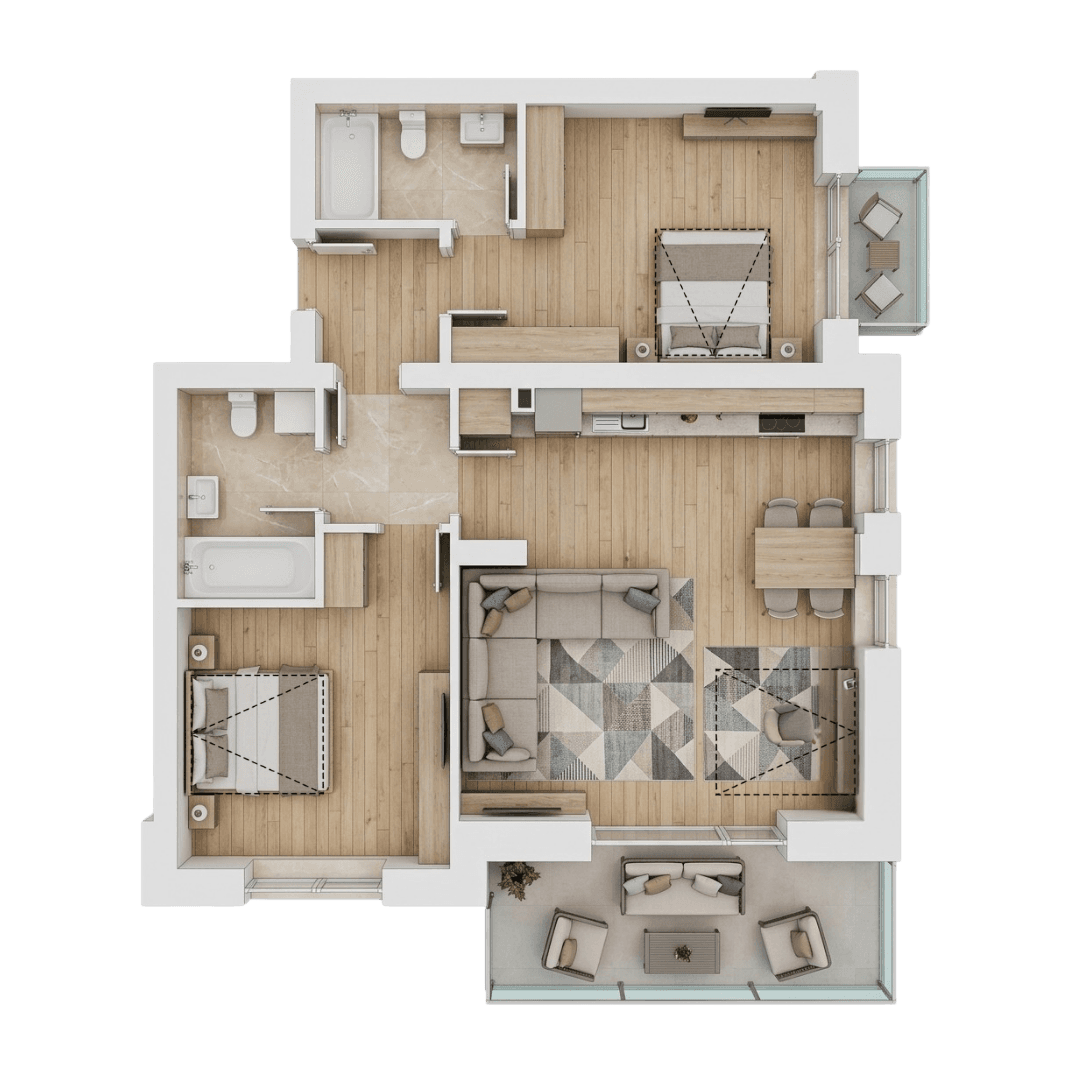 Plan apartament null