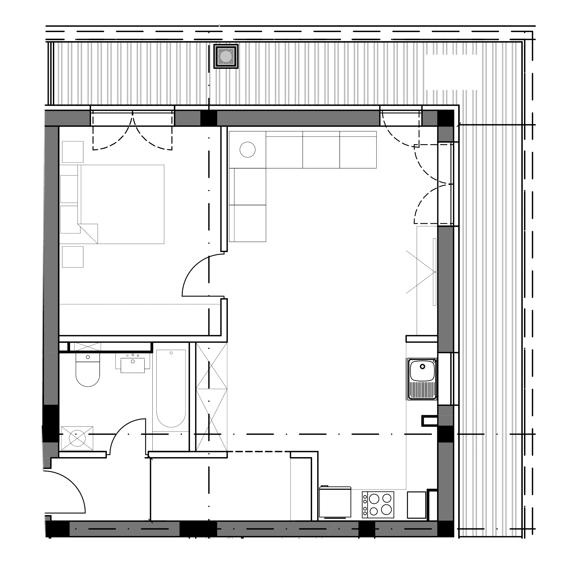 Plan apartament B6-5R-02