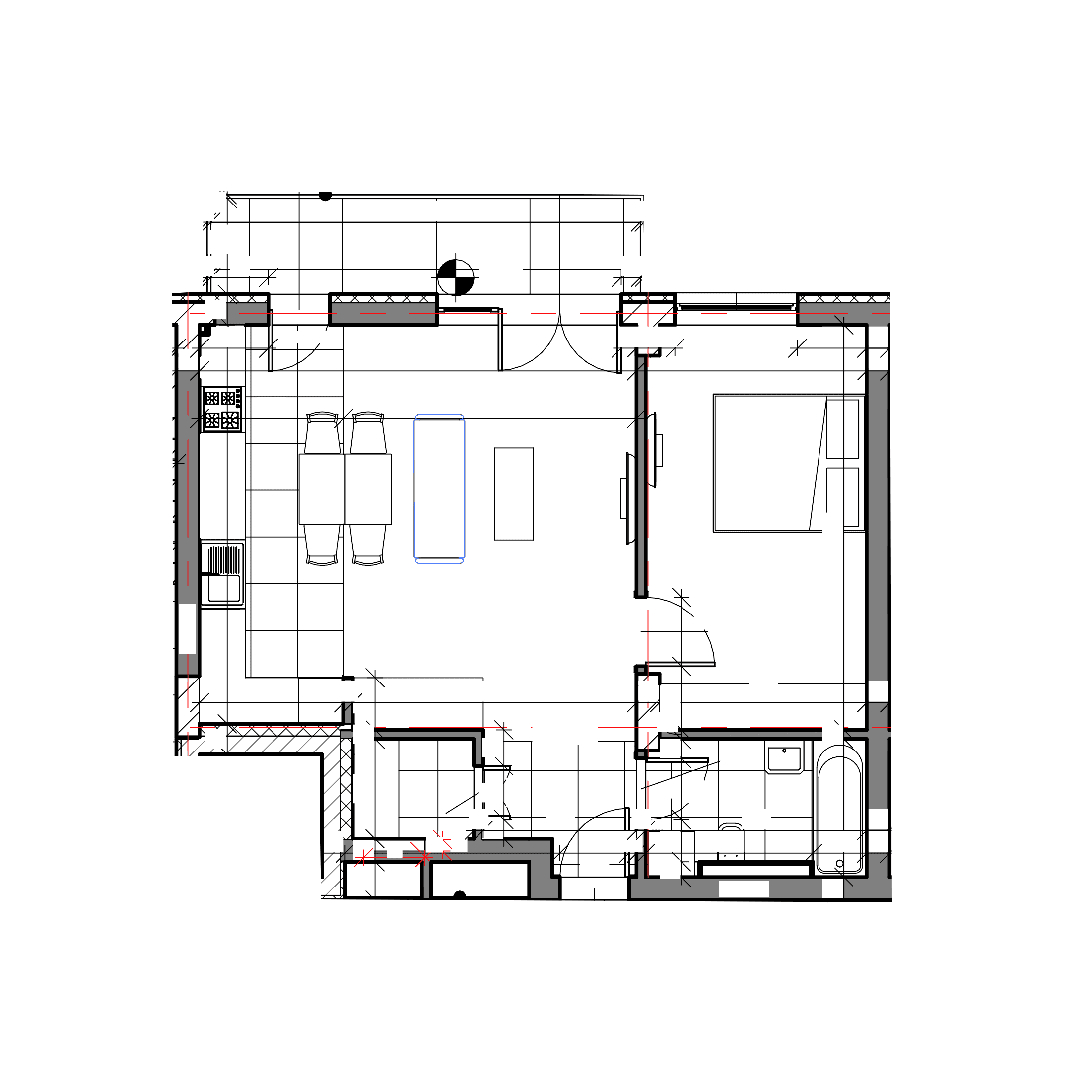 Plan apartament B25-2-1