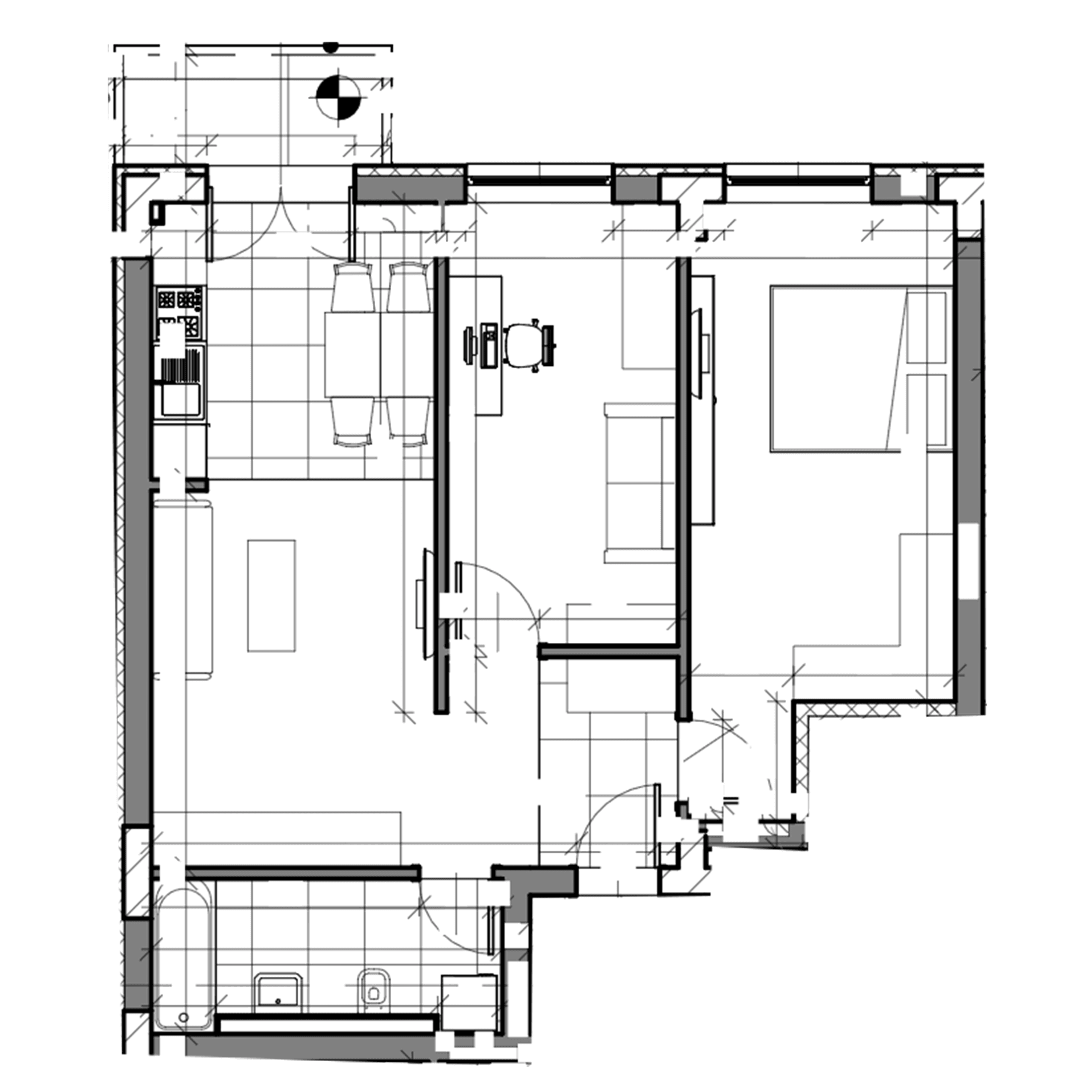 Plan apartament null
