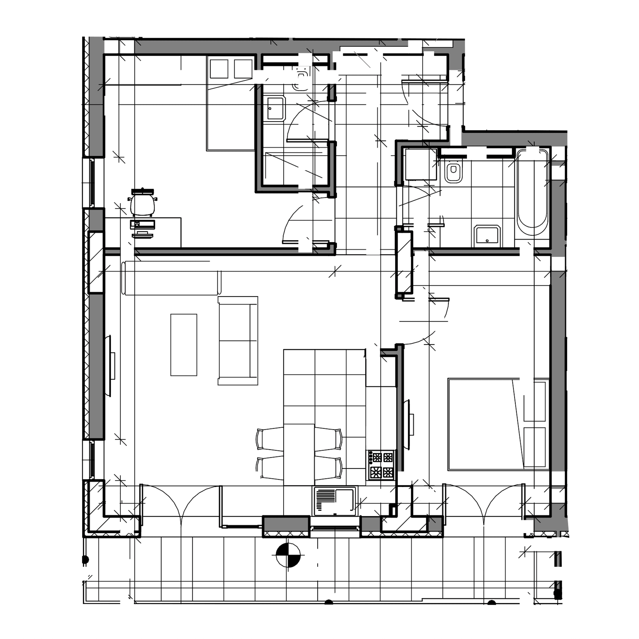 Plan apartament B28-4-6