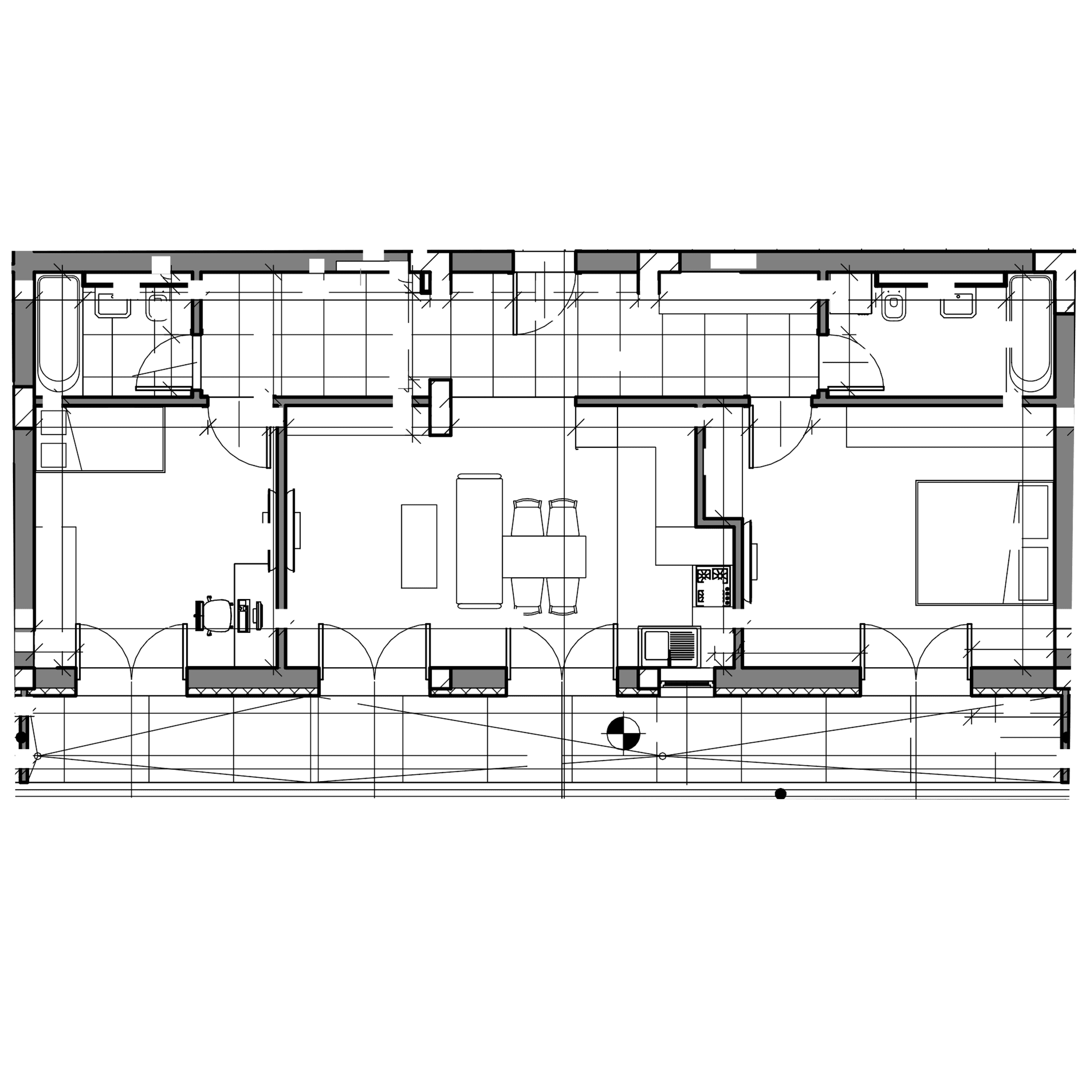 Plan apartament B28-R-4