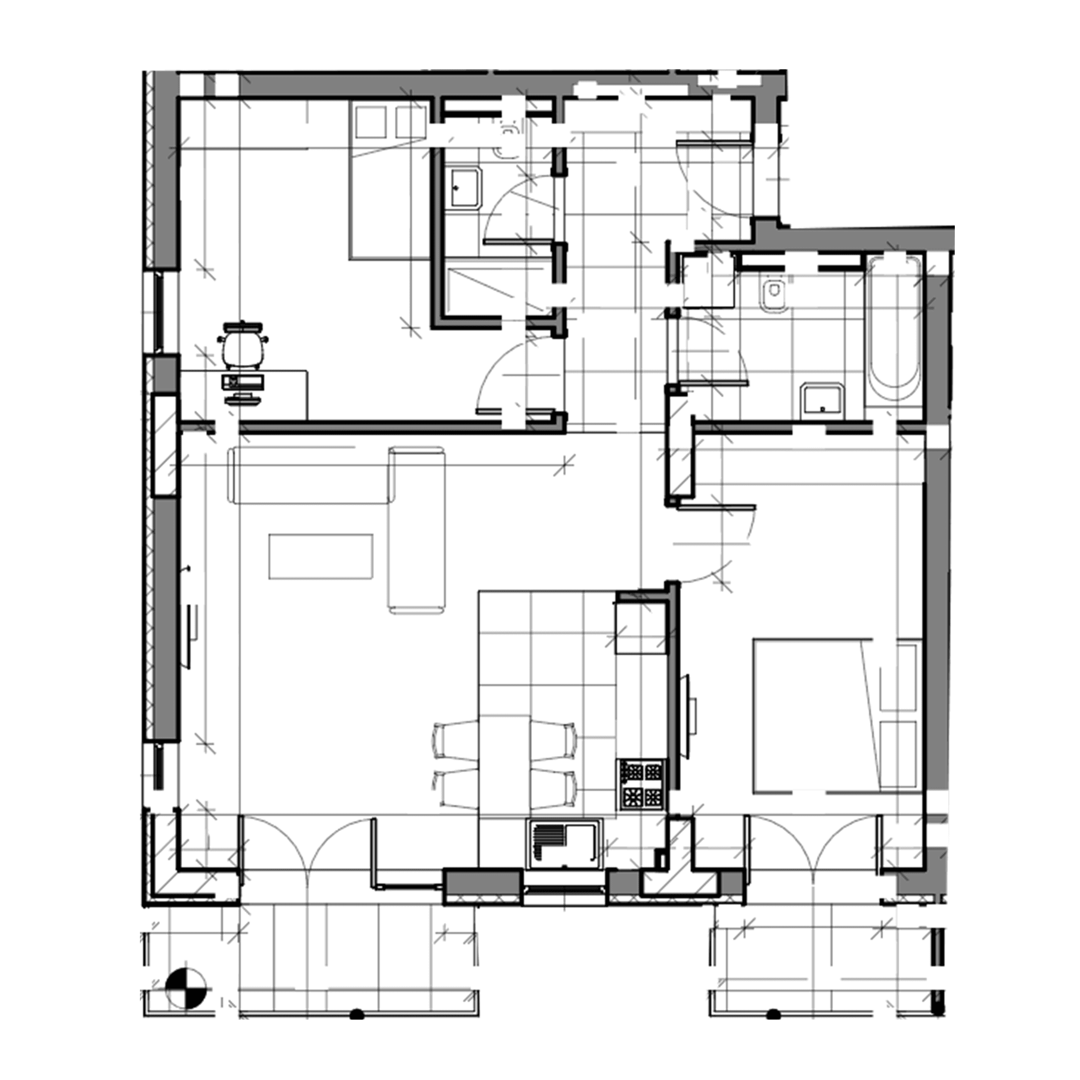 Plan apartament B28-P-6