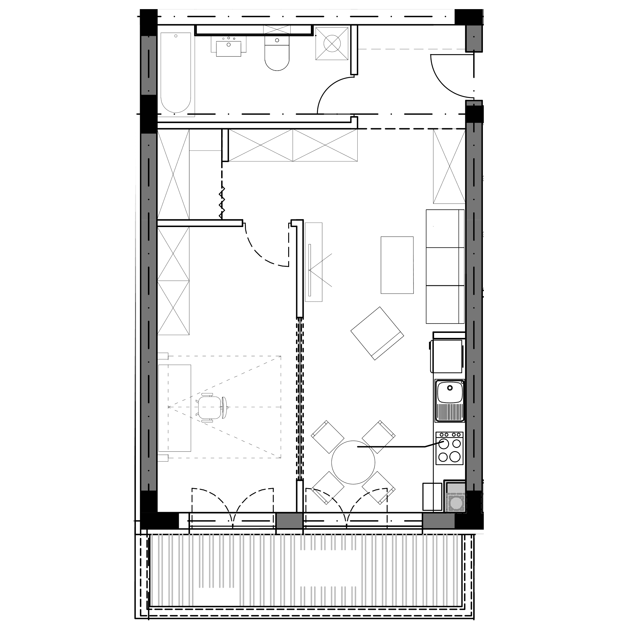 Plan apartament B6-P-05
