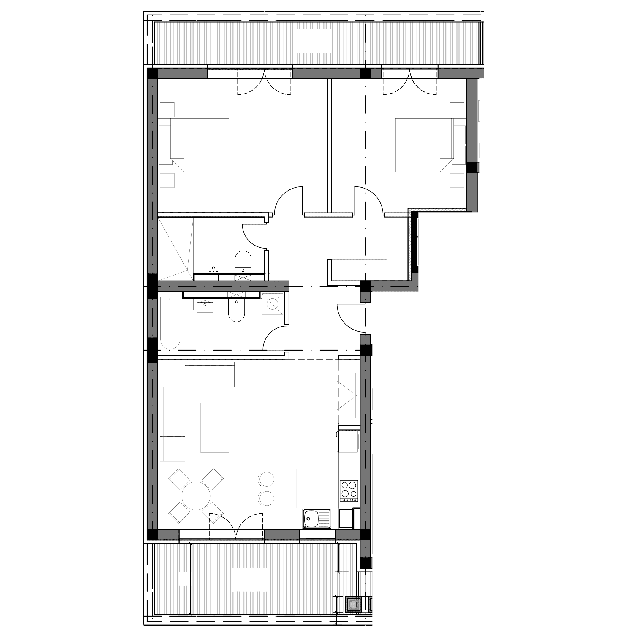 Plan apartament B6-5R-05