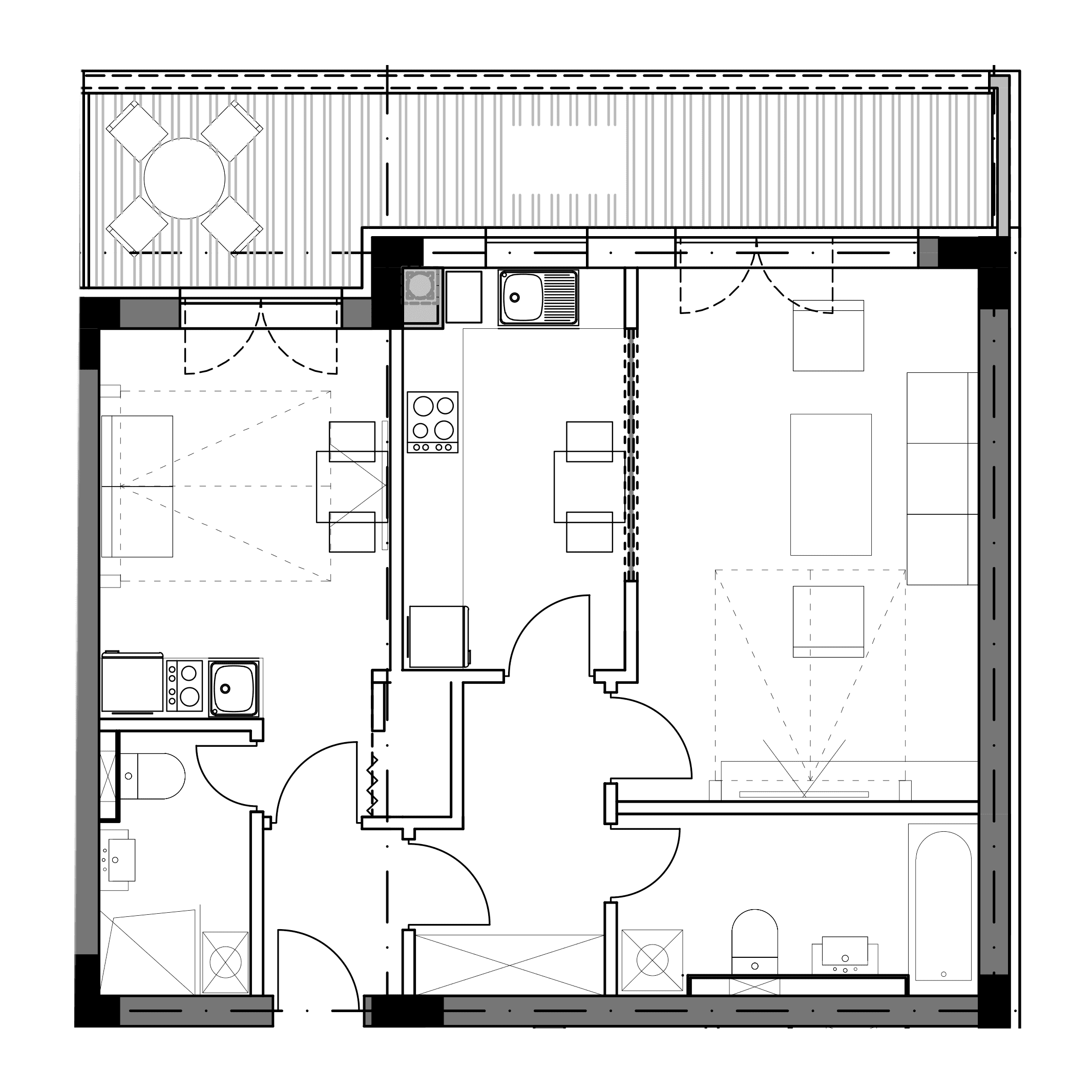 Plan apartament B7-P-02