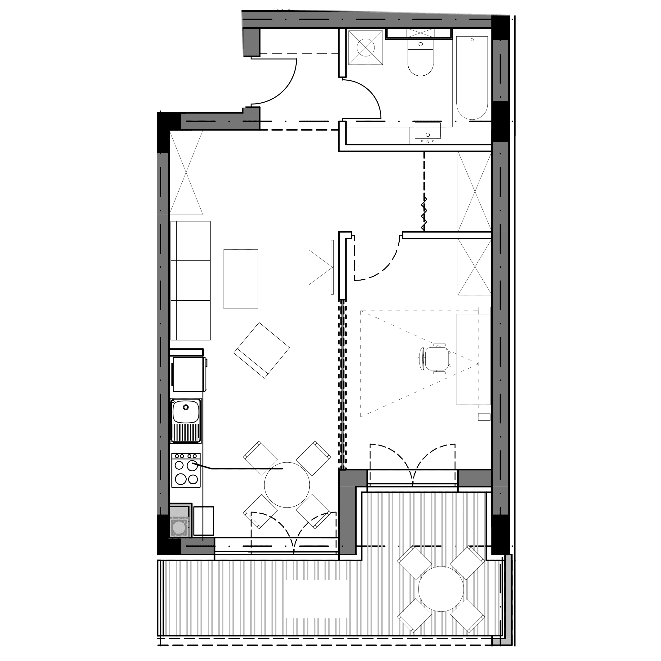 Plan apartament B7-P-03