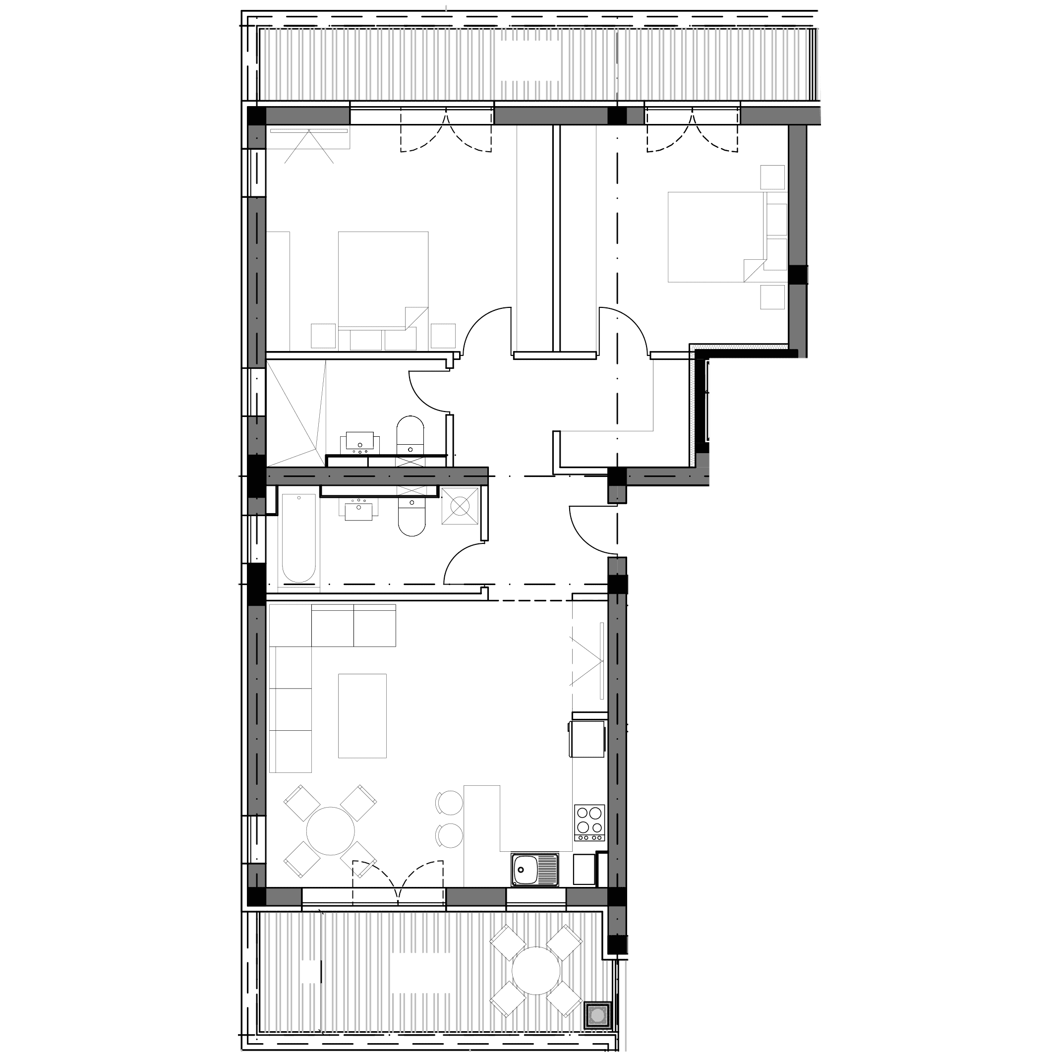 Plan apartament B7-5R-05