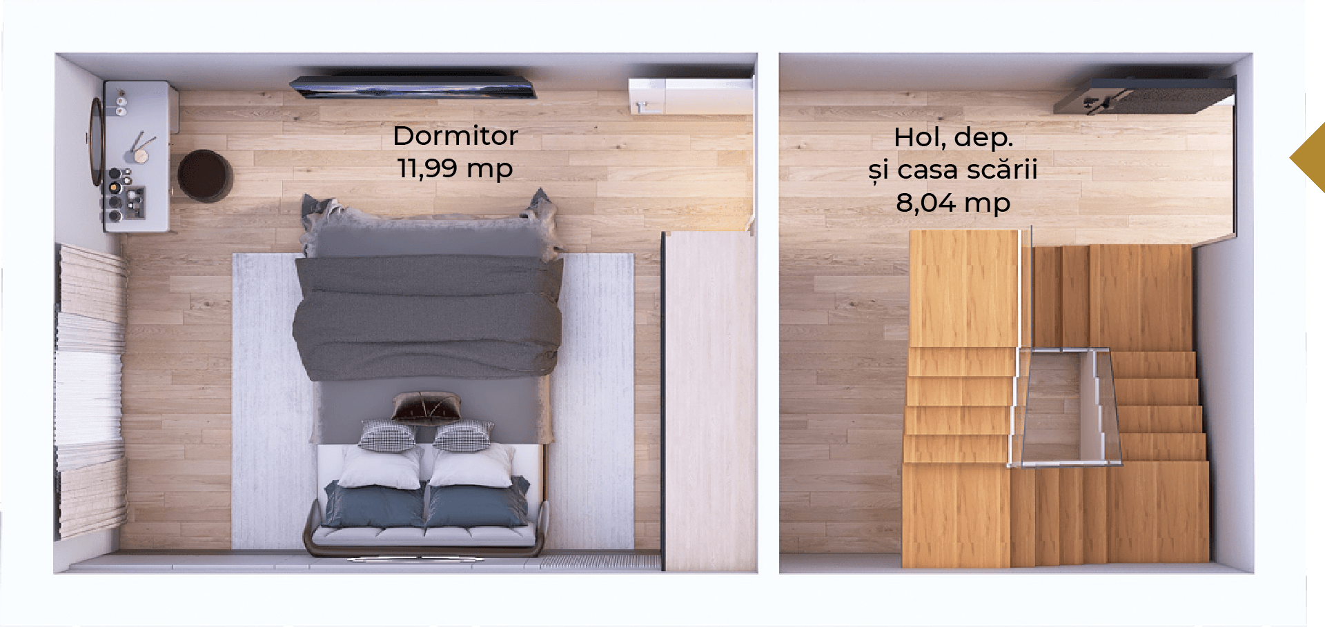 Plan apartament B99-11-1