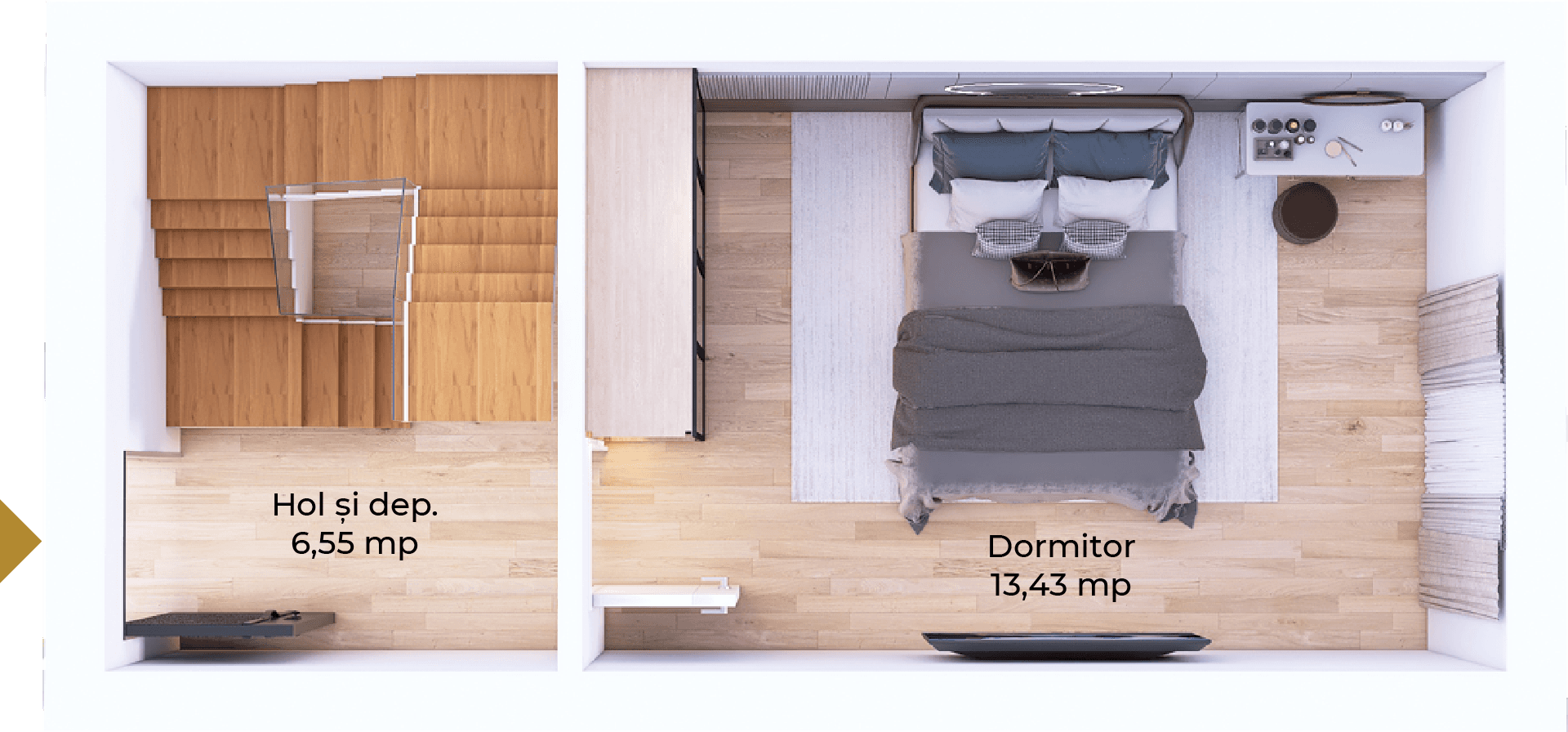 Plan apartament B99-11-10