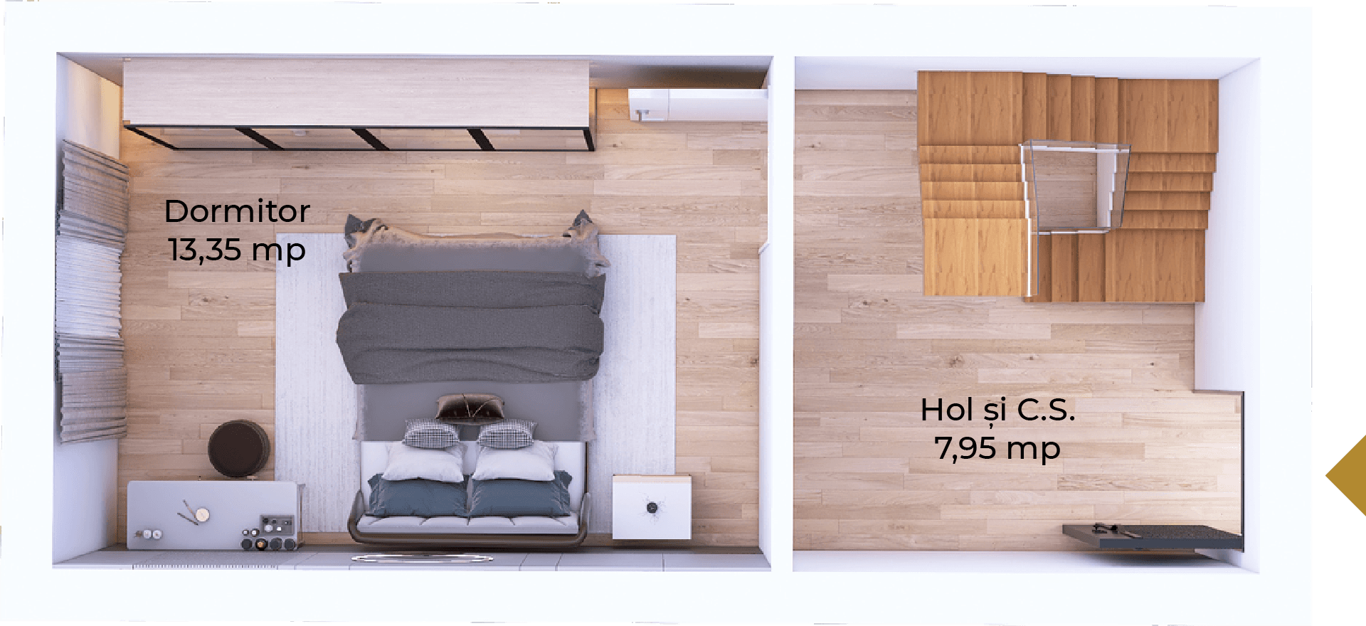 Plan apartament B102-11-12