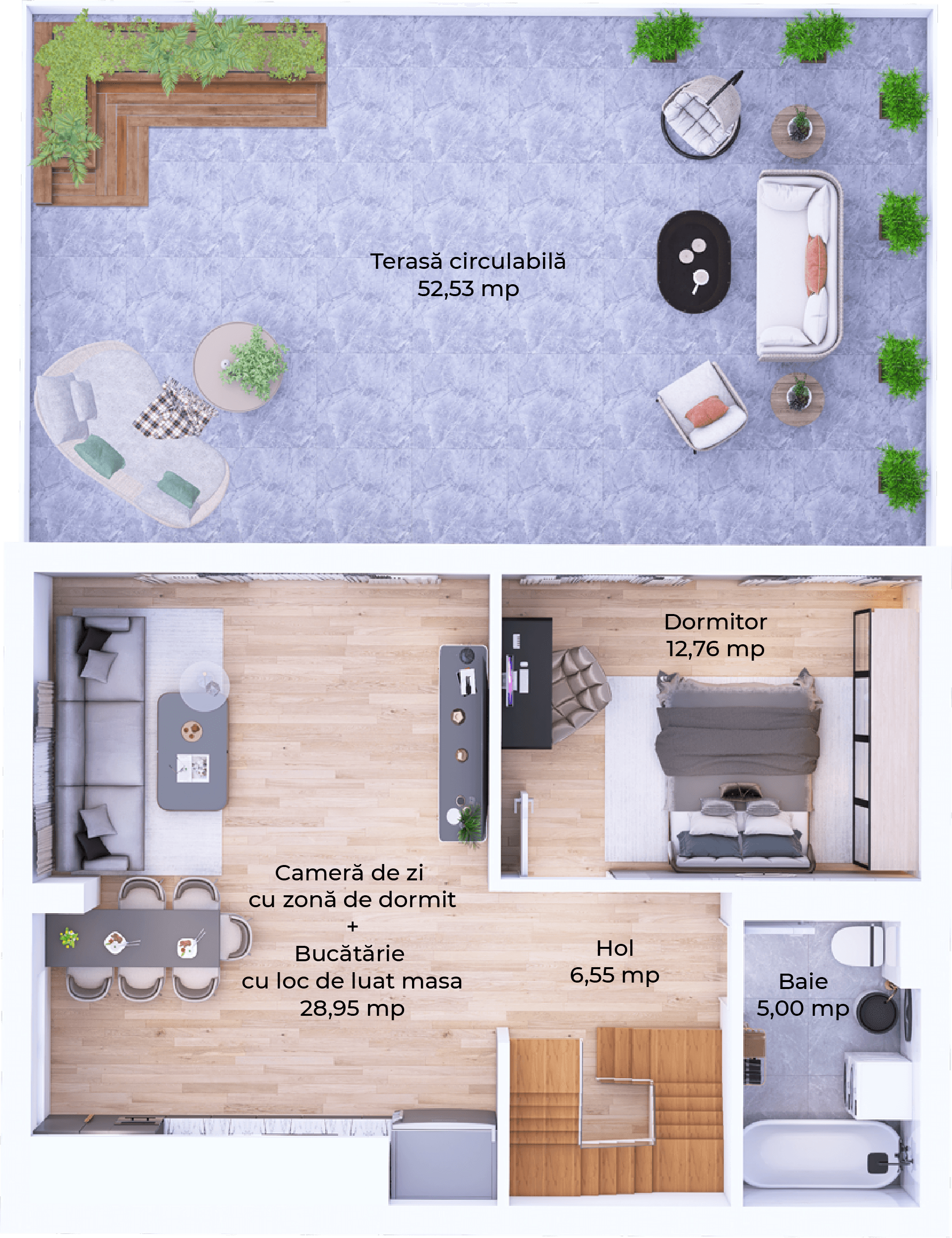 Plan apartament B102-11-7